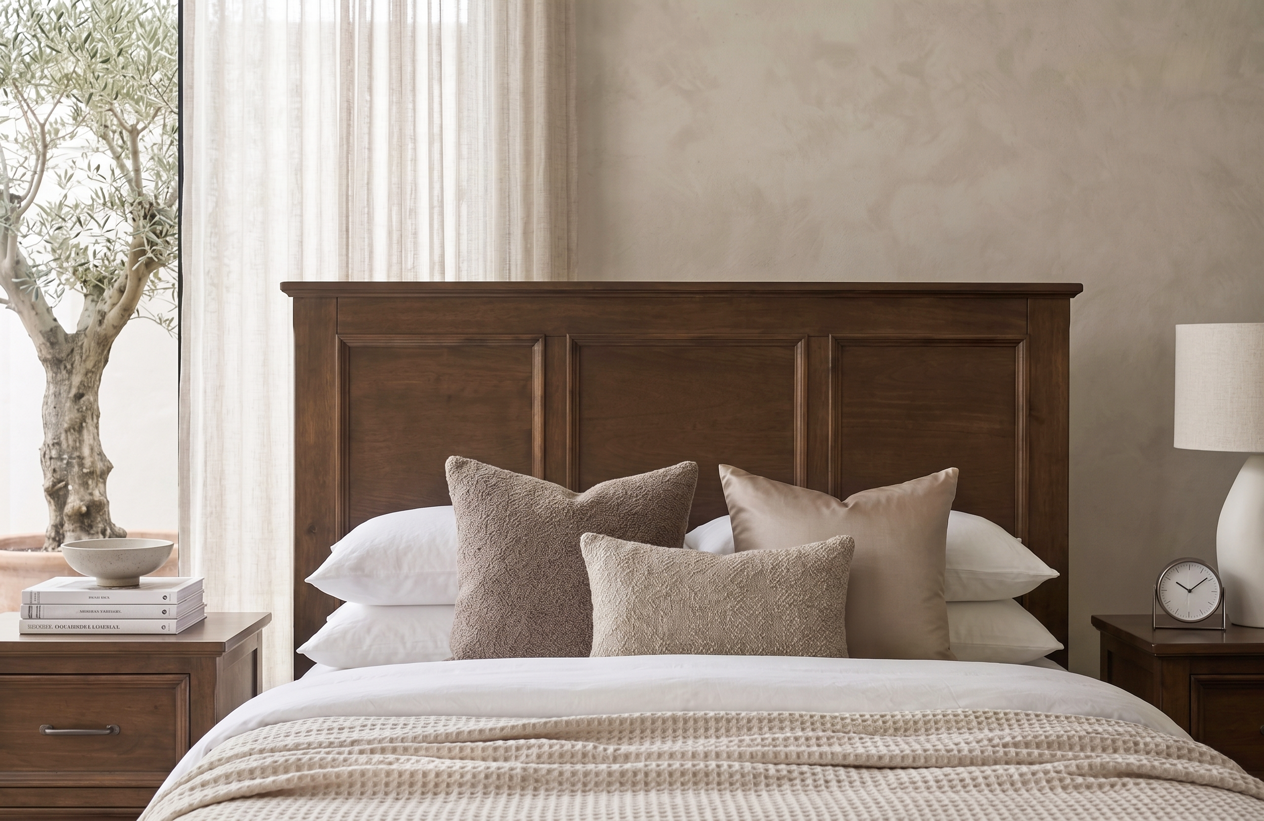 Isadora King Bed with Drawers