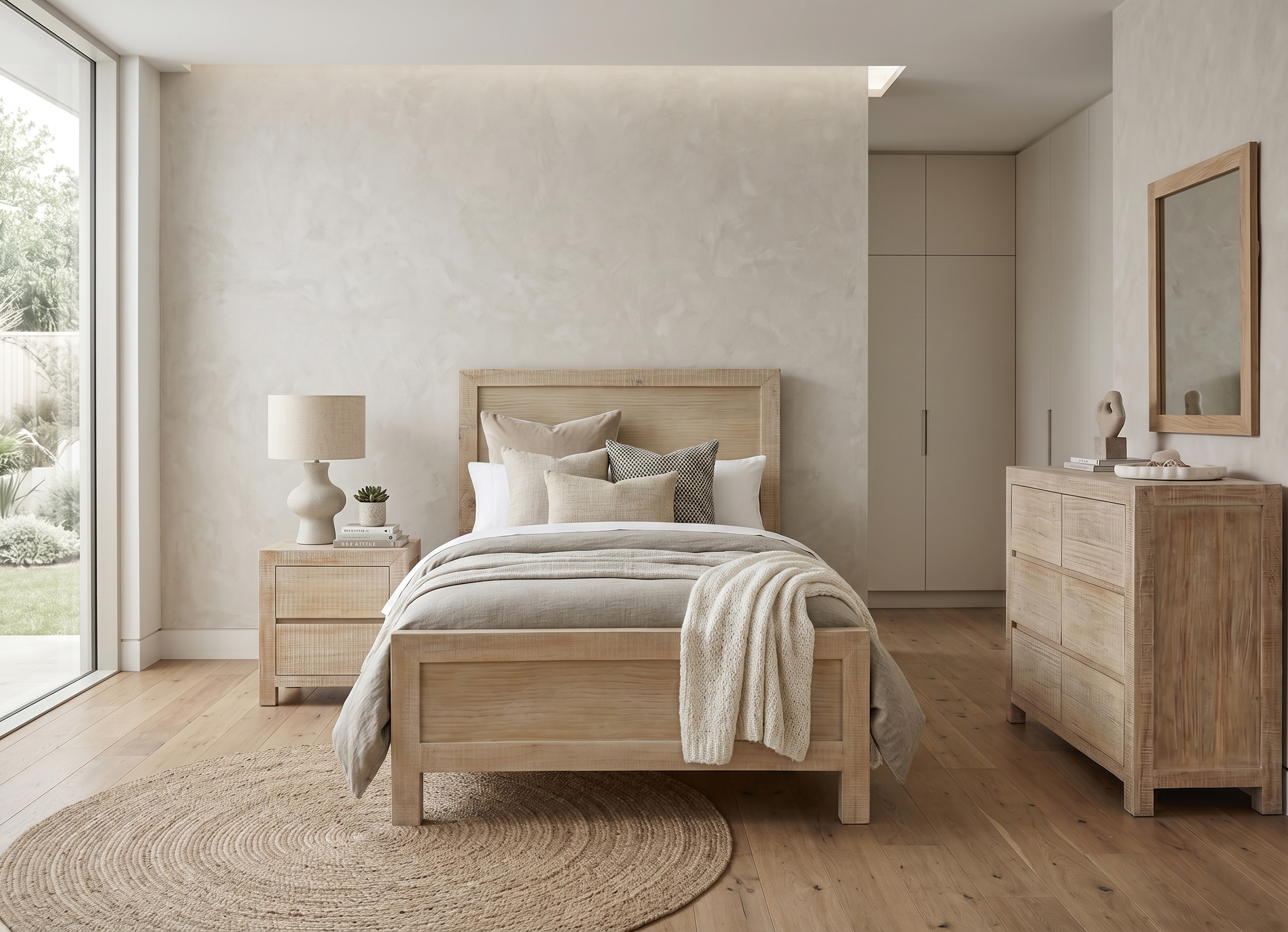 Lucas Panel King Single Bed