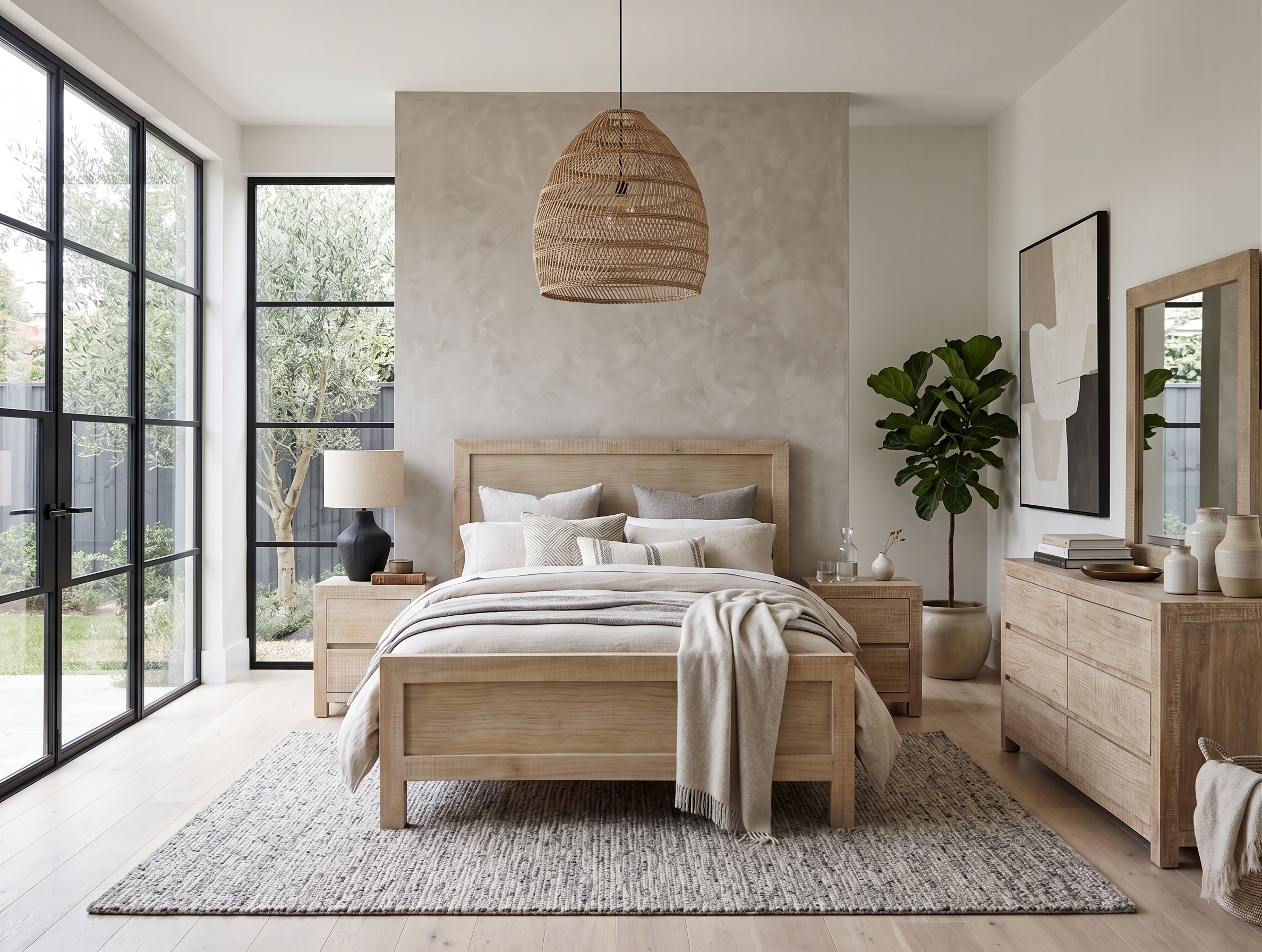 Lucas Panel Double Bed