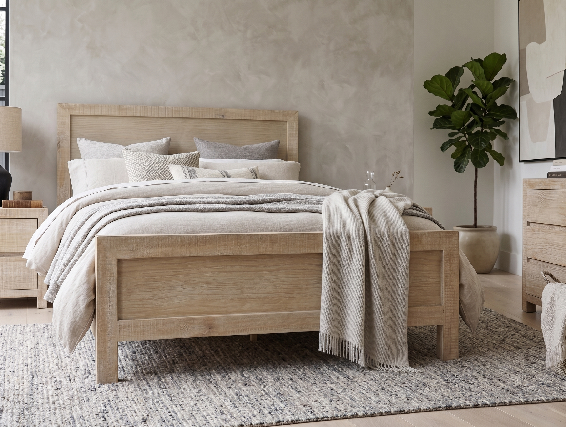 Lucas Panel Double Bed