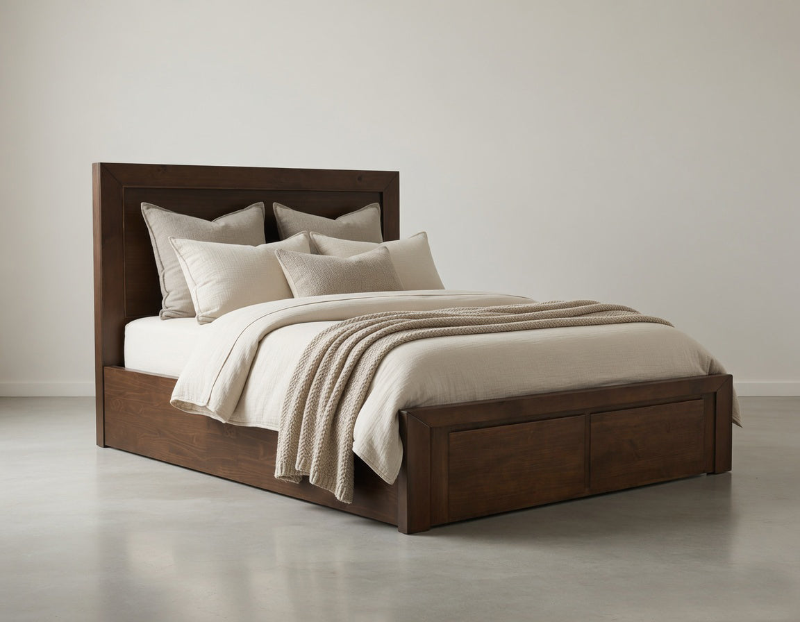 Madison King Bed with Drawers