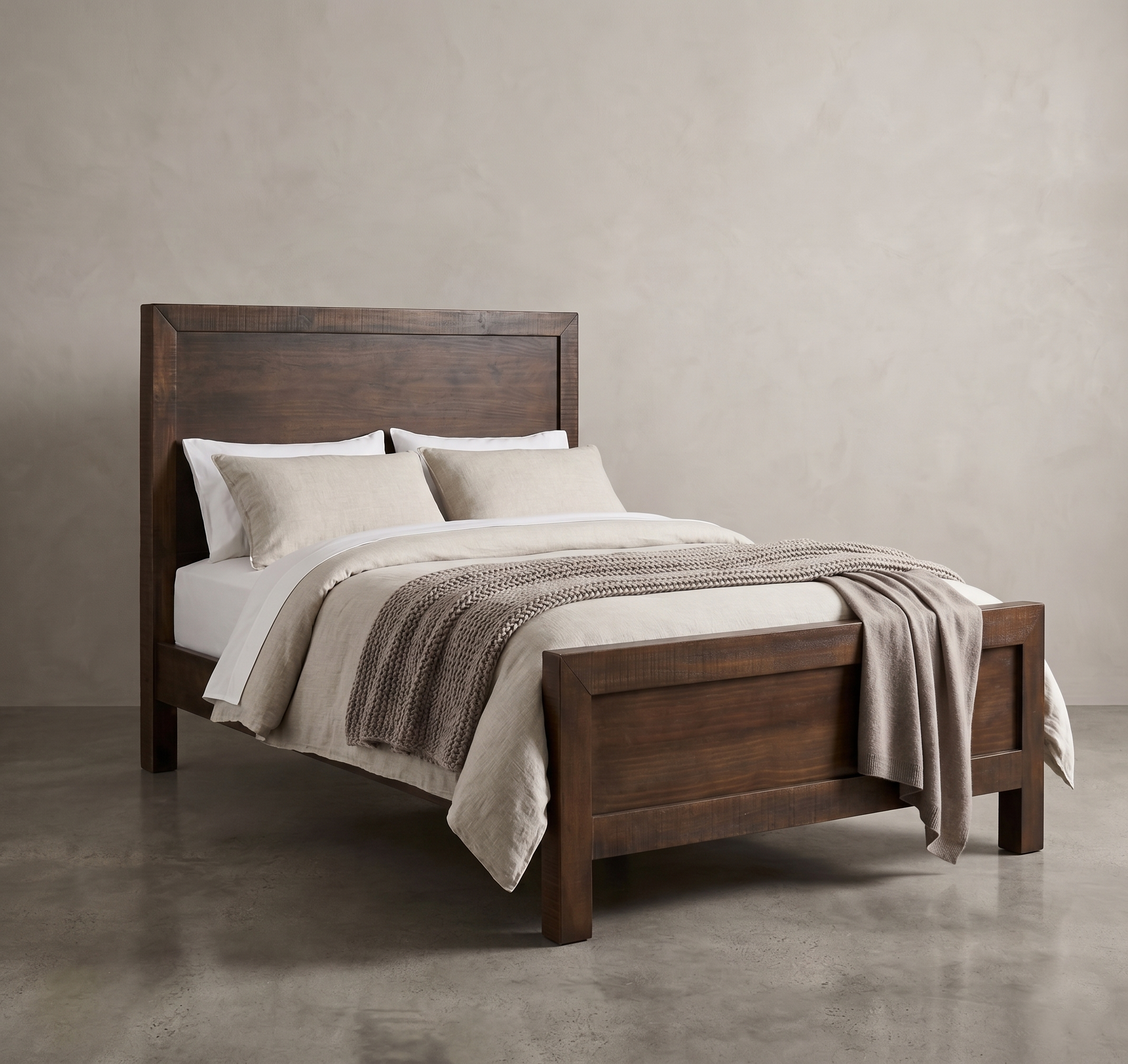 Oliver Panel Double Bed