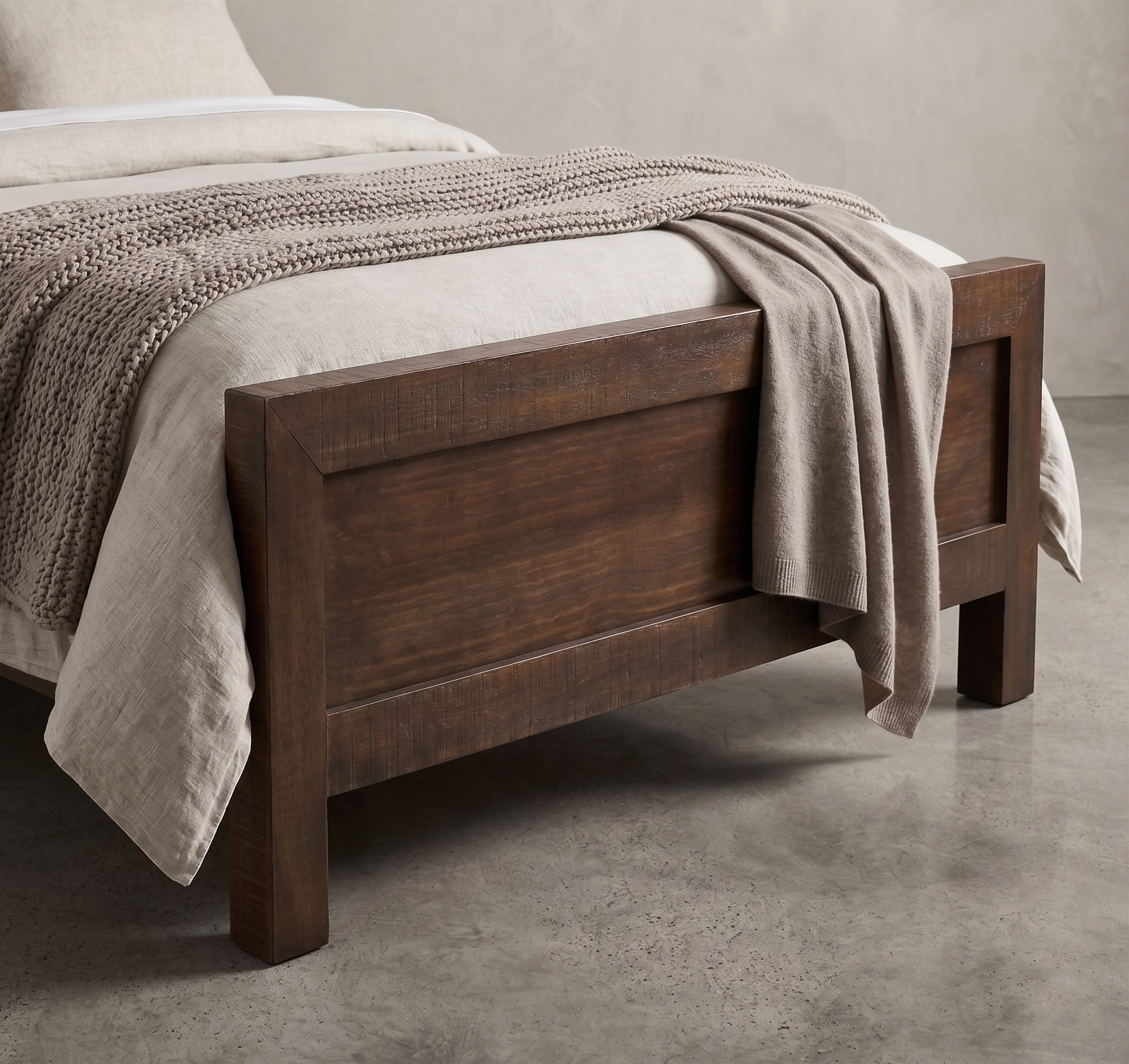 Oliver Panel Double Bed