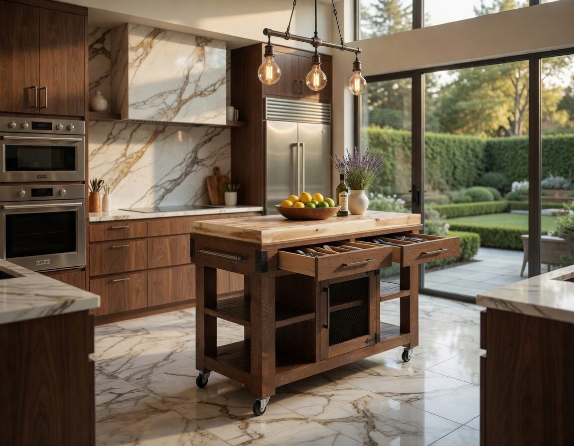 Antiqua Kitchen Island