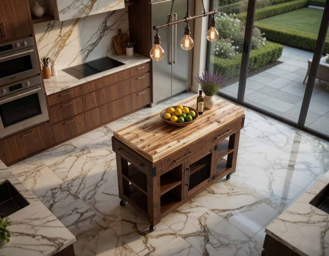 Antiqua Kitchen Island